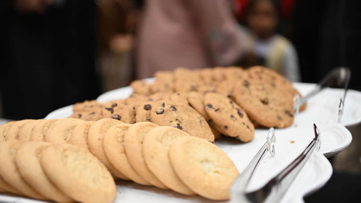 Refreshments at the OR Graduation Ceremony.